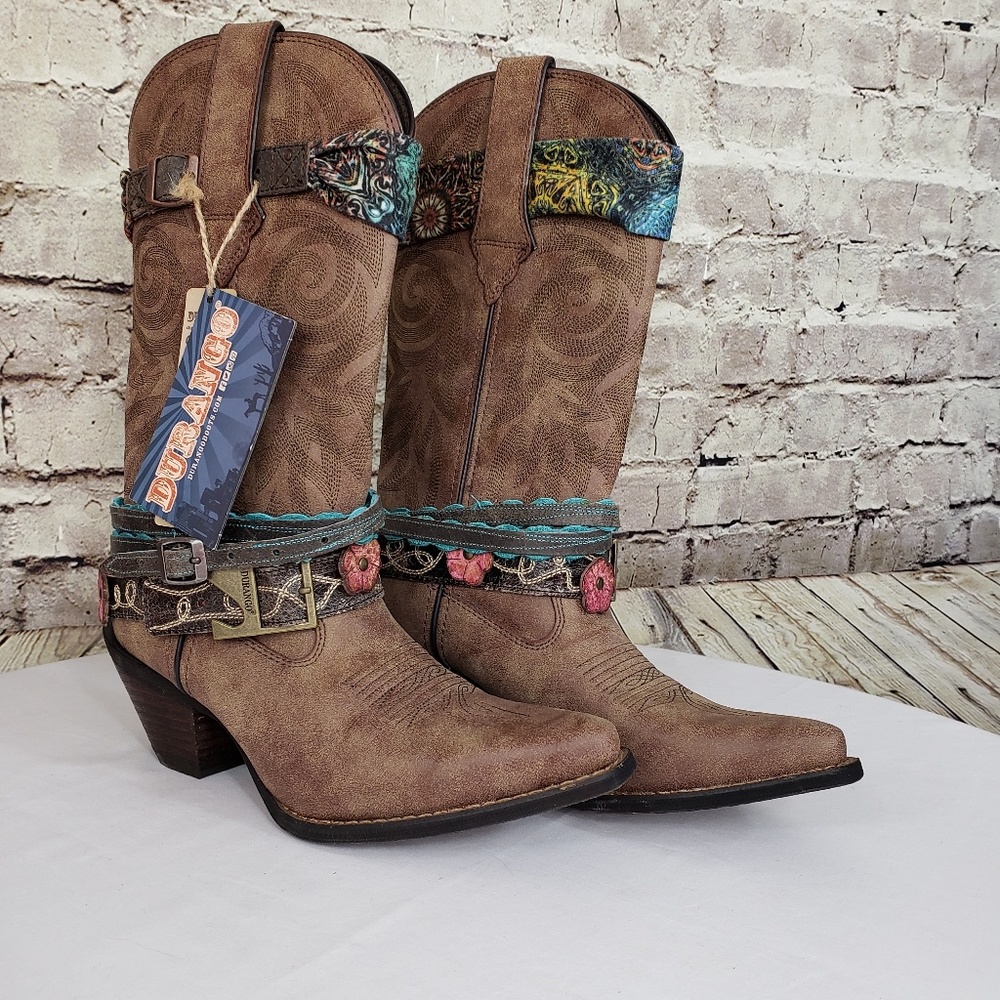 Women's western boots - Picture 6 of 8